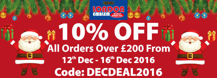 10% Off Deal Christmas 2016