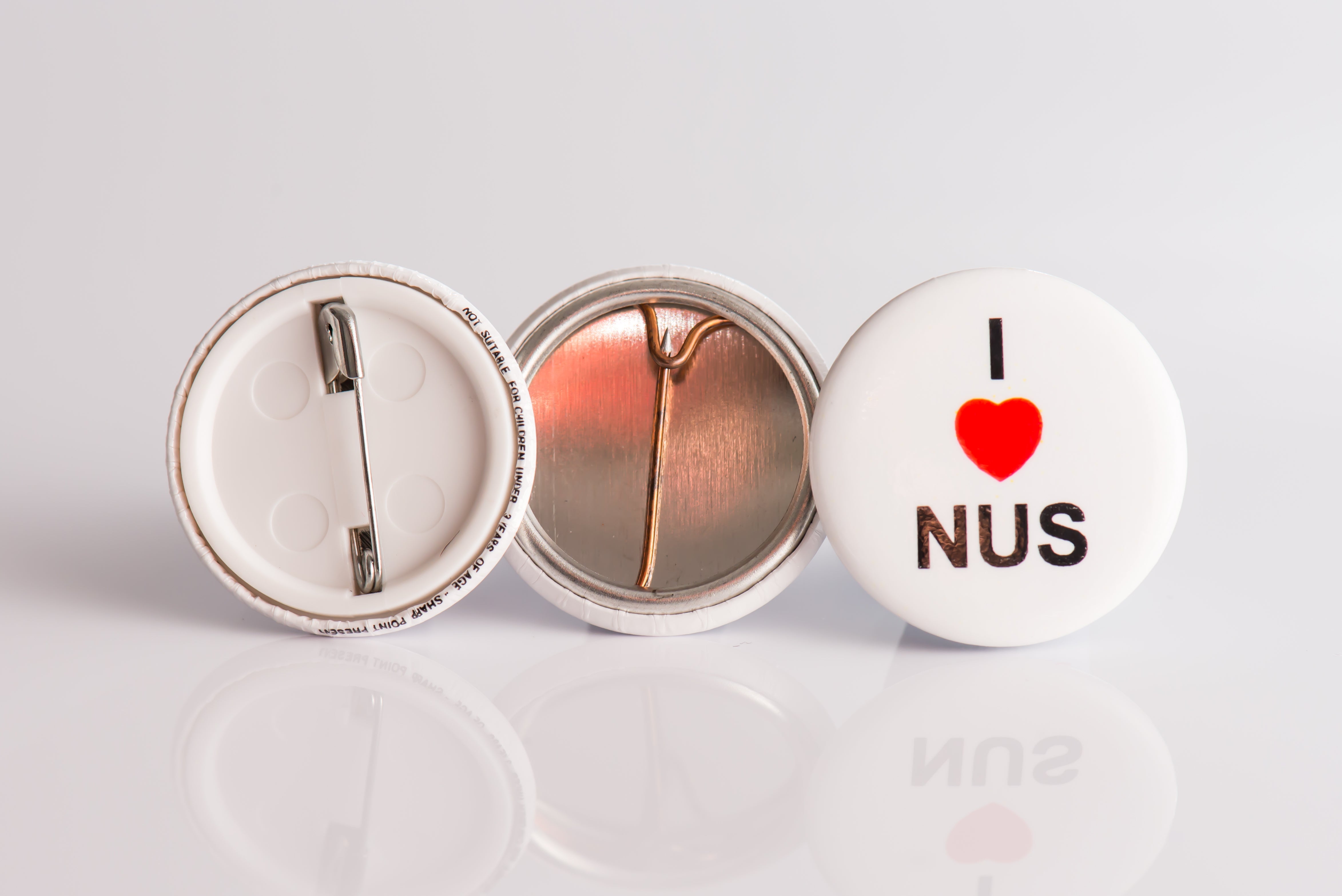 **Eco** 25mm Personalised Button Badges