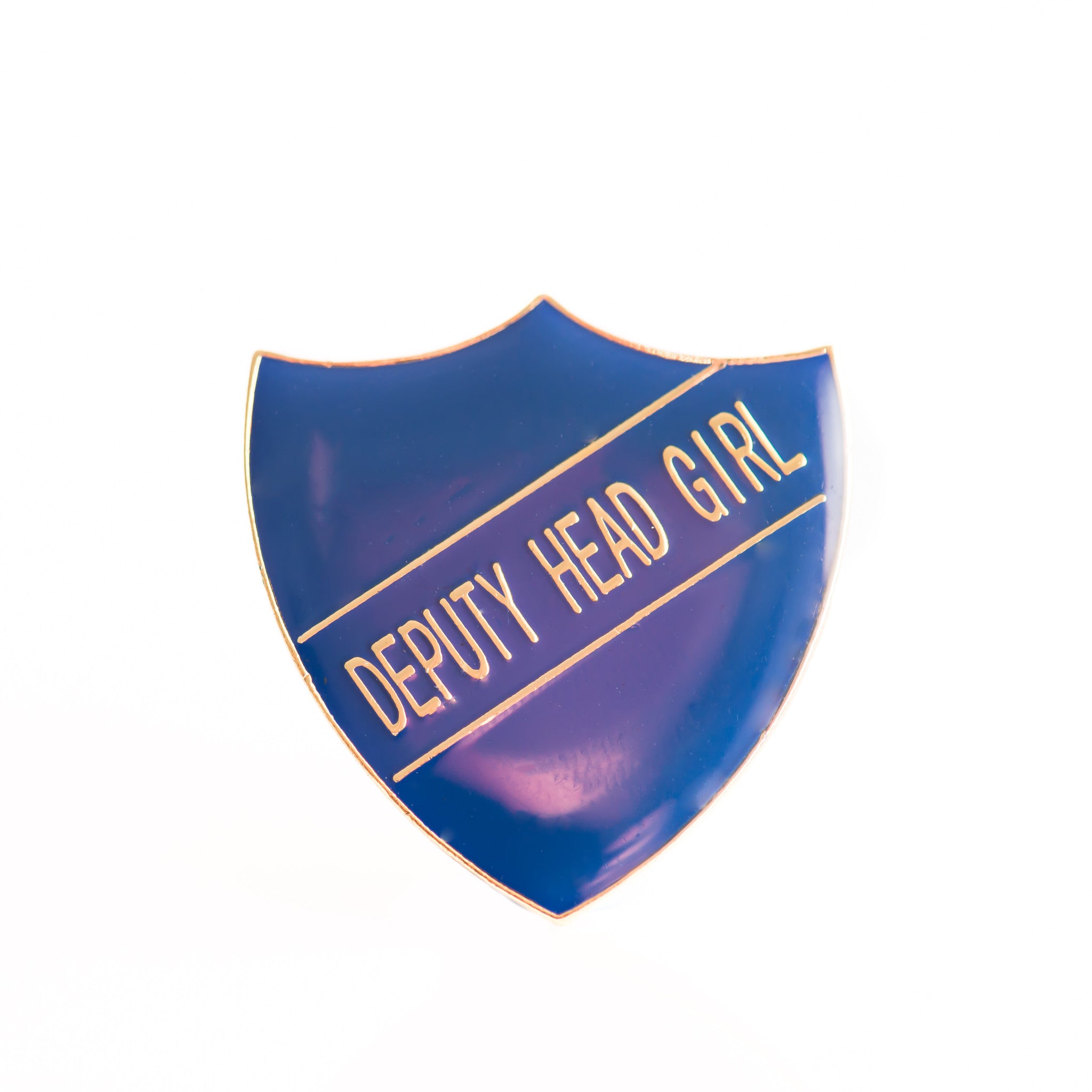 Enamel Shield Pin Badge - Deputy Head Girl