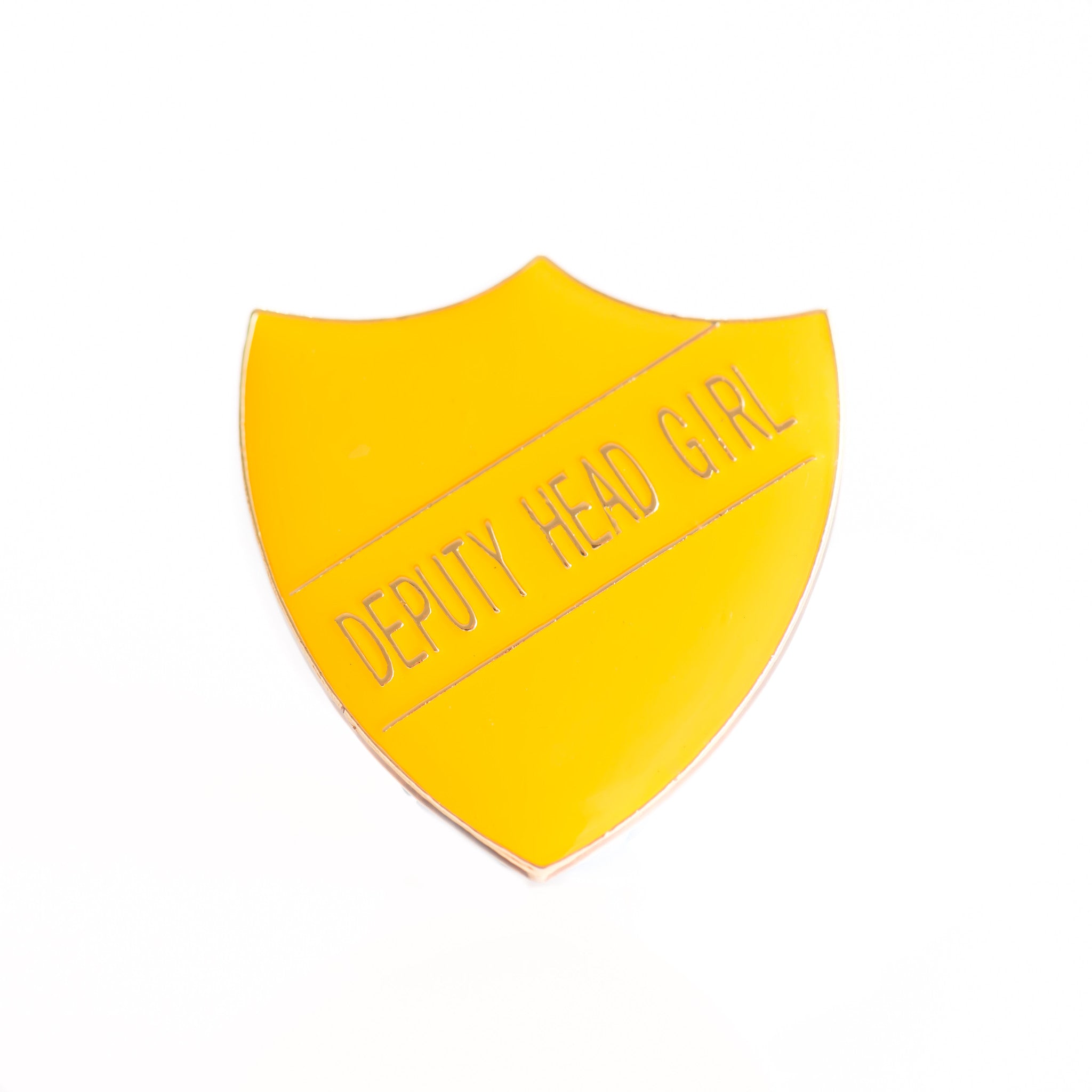 Enamel Shield Pin Badge - Deputy Head Girl