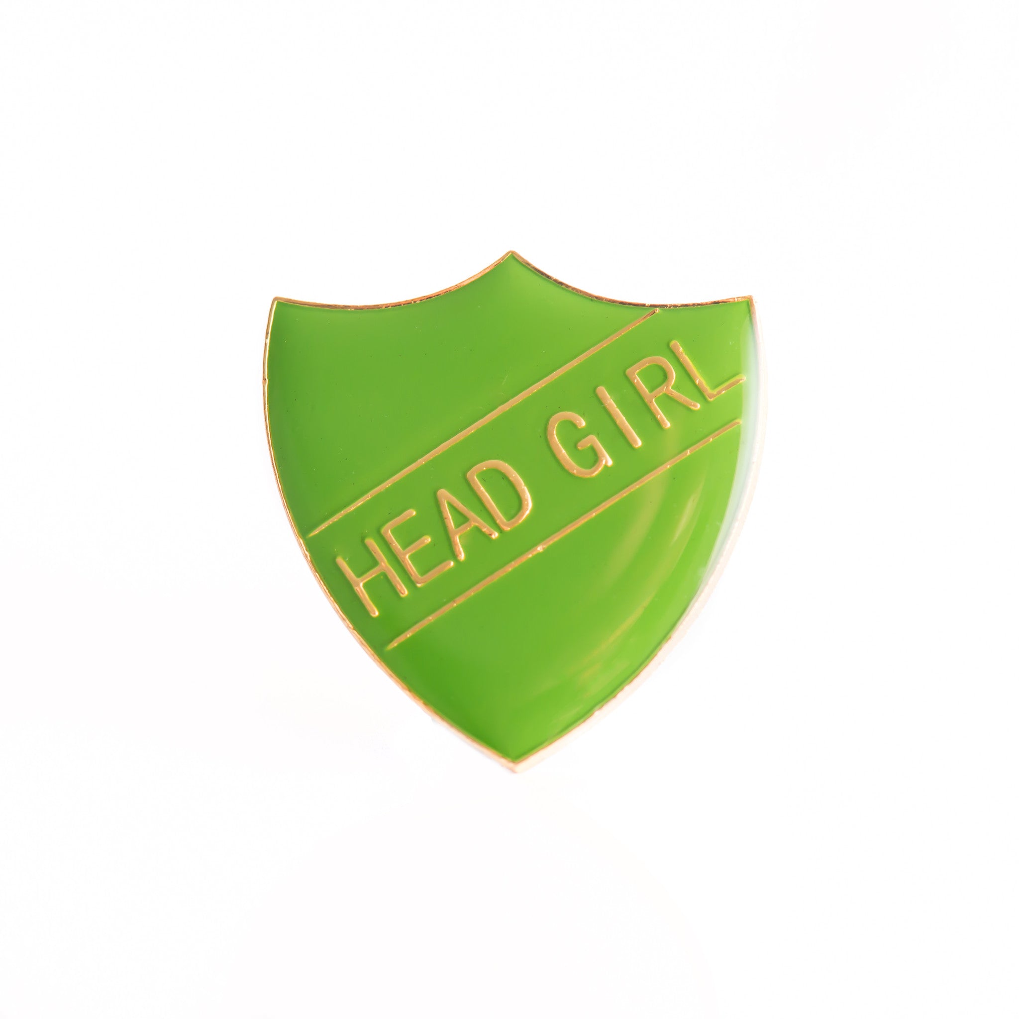 Enamel Shield Pin Badge - Head Girl