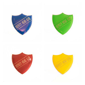 Enamel Shield Pin Badge - Deputy Head Girl