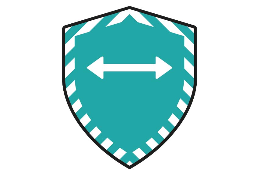 38mm Distance Aware Badges - Green