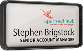 Plastic Name Badges