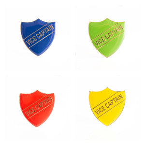 Enamel Shield - Vice Captain