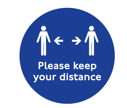 Keep Your Distance Badges