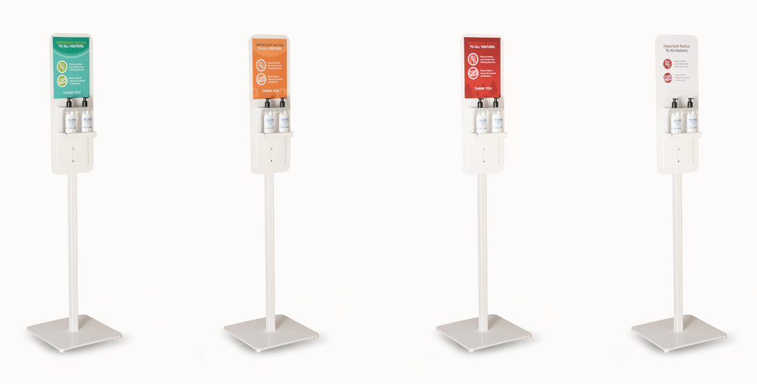 500ml Bottle Sanitiser Station