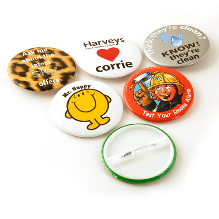 55mm Personalised Button Badges