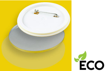 **ECO** 55mm Pre-pinned Badge Components