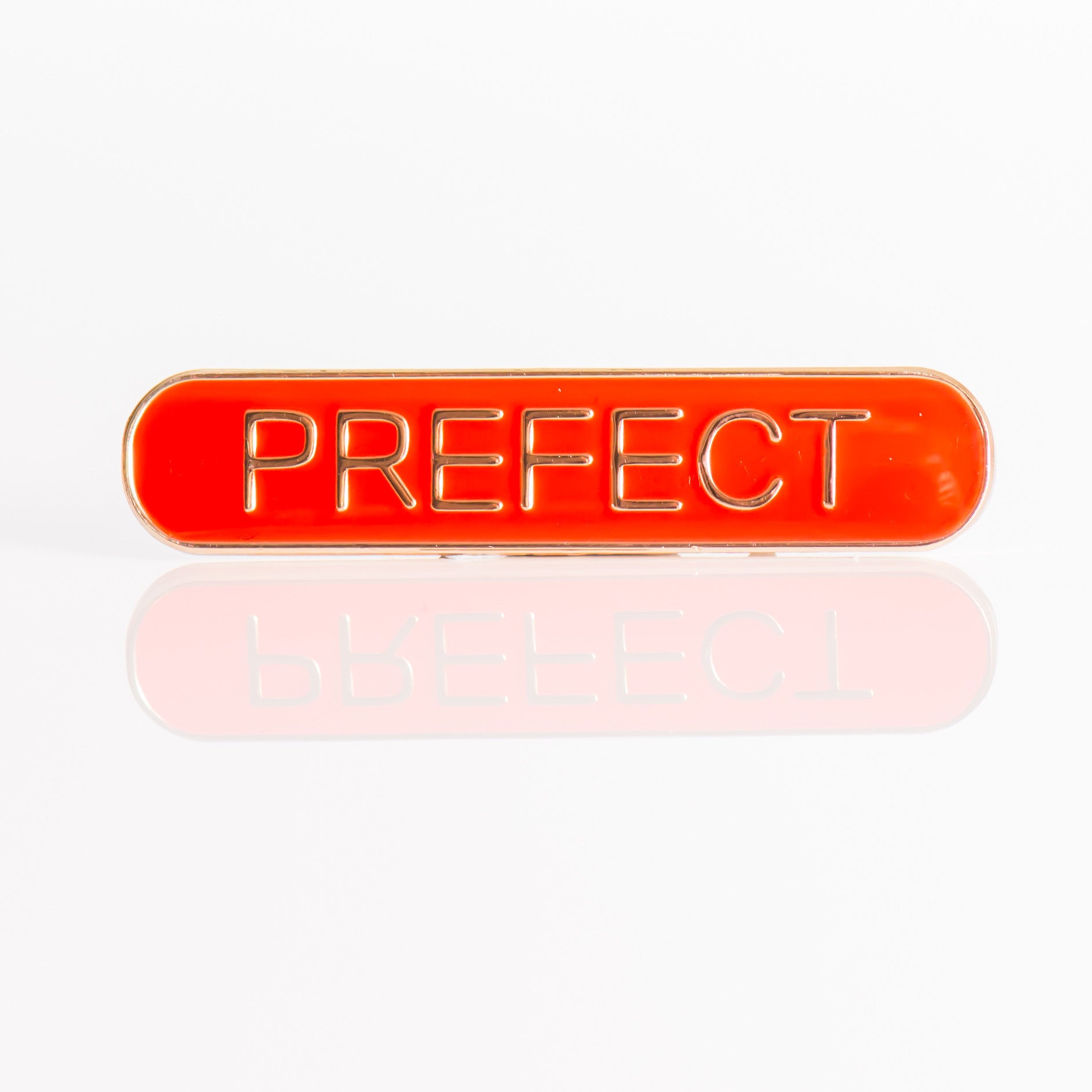 Enamel Bar Pin Badge - Prefect