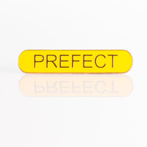 Enamel Bar Pin Badge - Prefect
