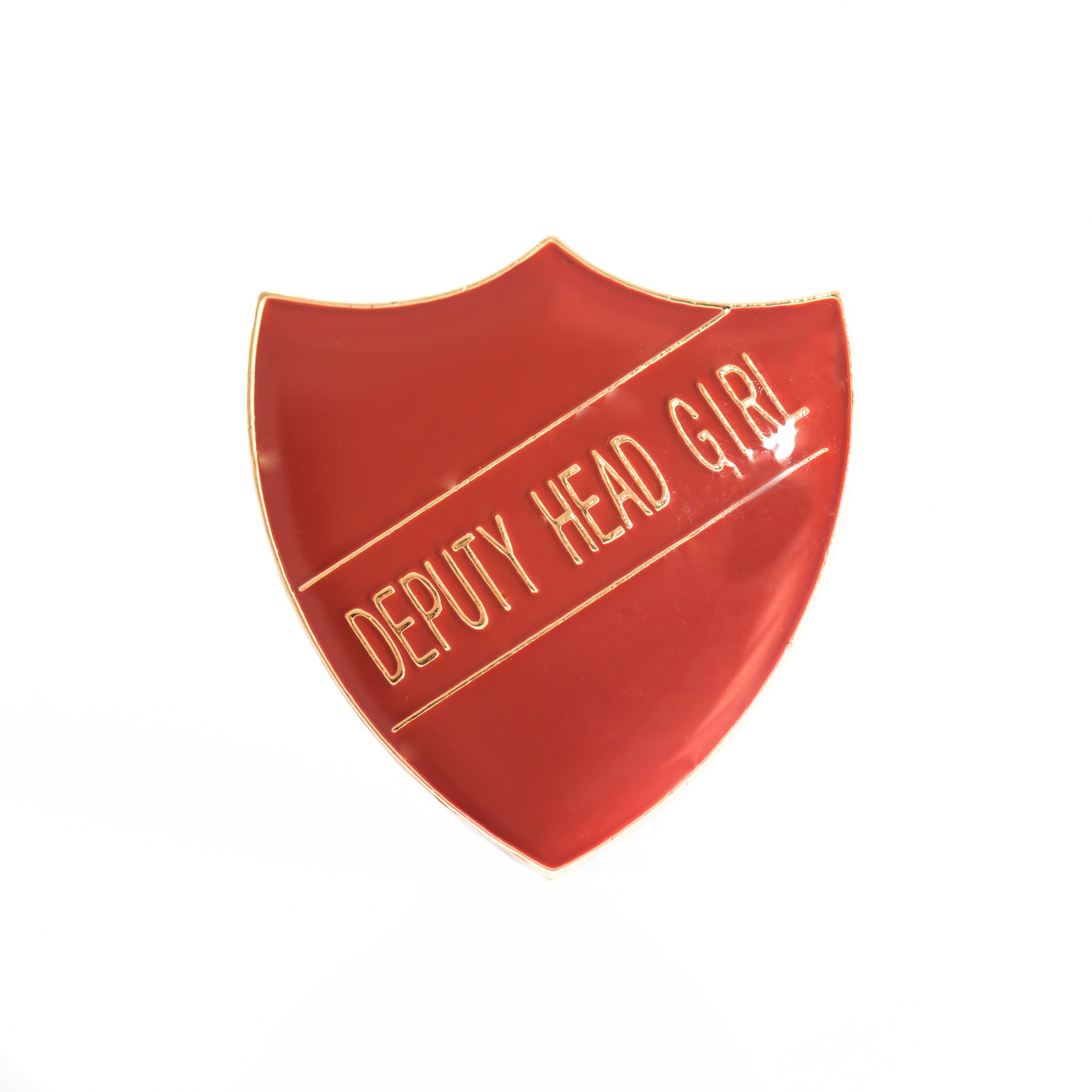 Enamel Shield Pin Badge - Deputy Head Girl