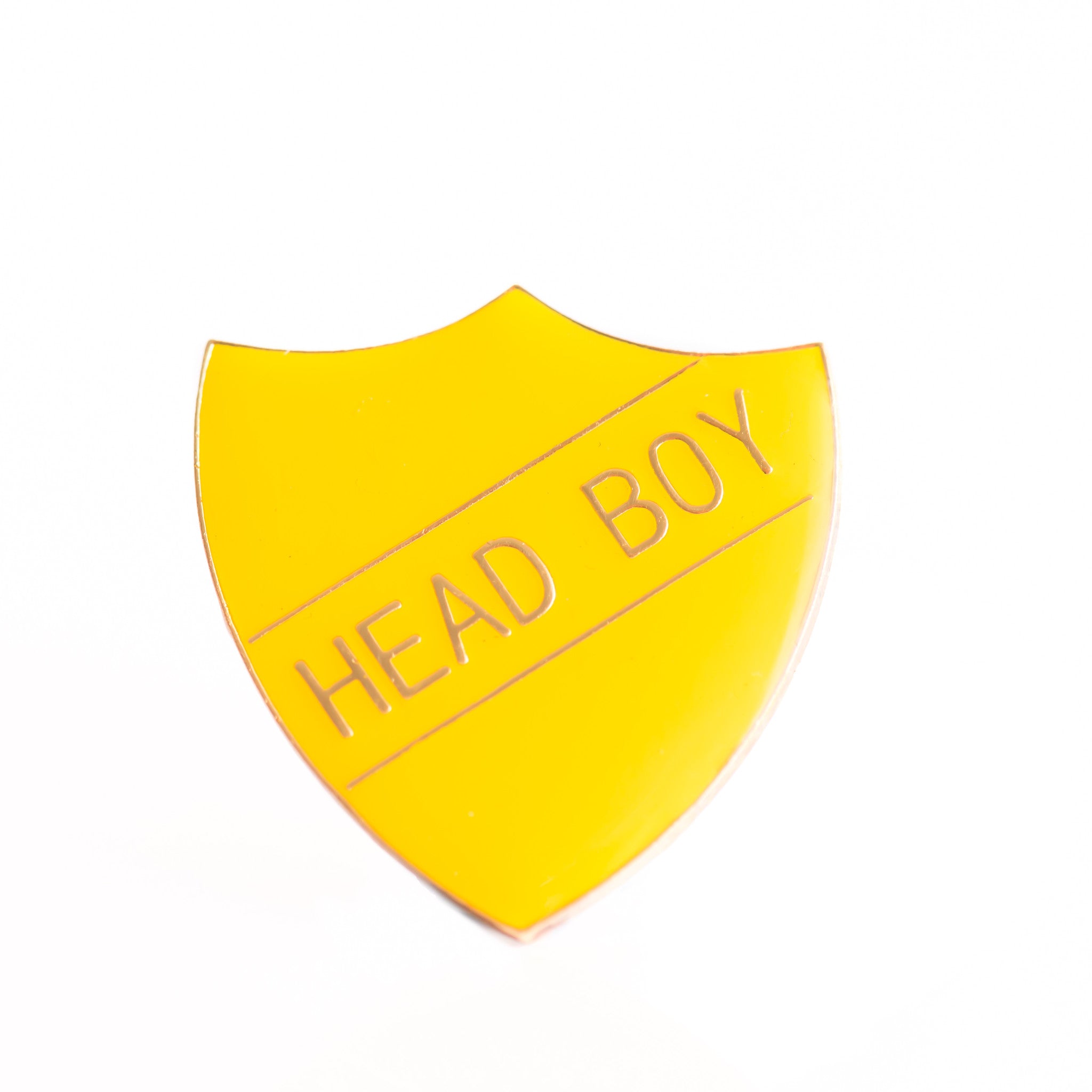 Enamel Shield Pin Badge - Head Boy