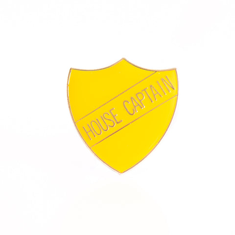 Enamel Shield Pin Badge - House Captain