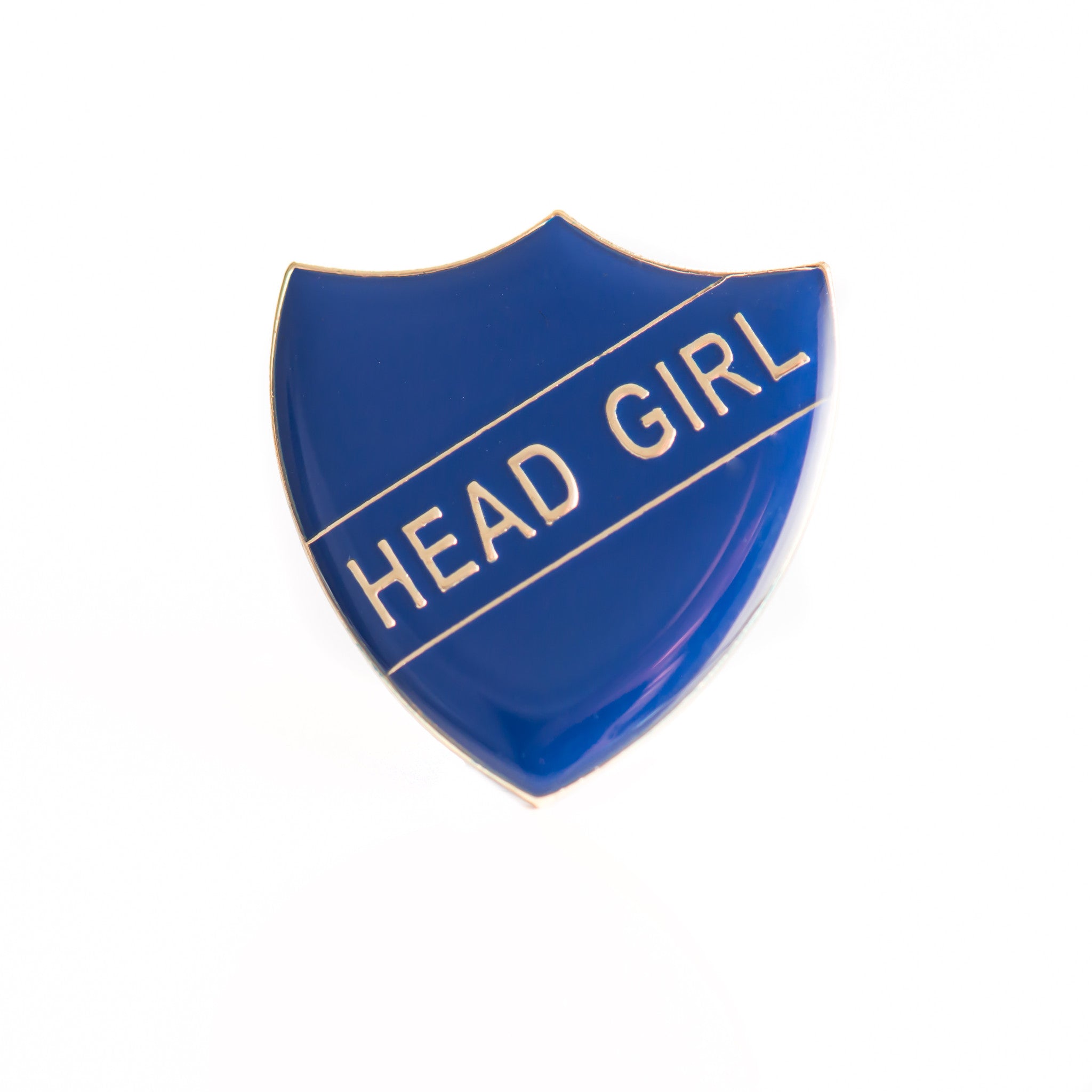 Enamel Shield Pin Badge - Head Girl