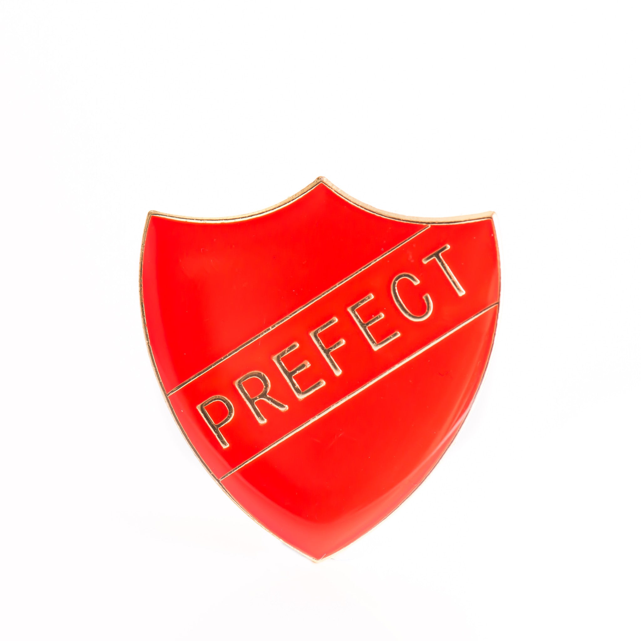 Enamel Shield Pin Badge - Prefect