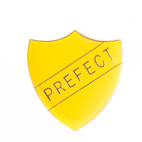 Enamel Shield Pin Badge - Prefect