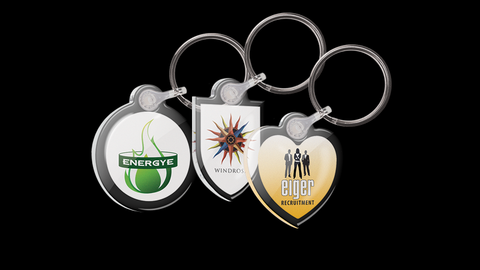 Acrylic Keyring - Bespoke shape