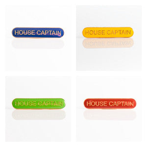 Enamel Bar Pin Badge - House Captain