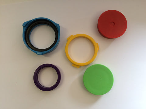 Badge-a-Minit Spare set of Assembly Rings - 57mm