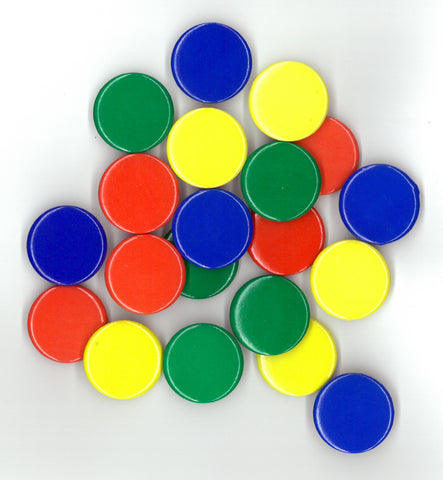 Plain House Badges - Pack of 40