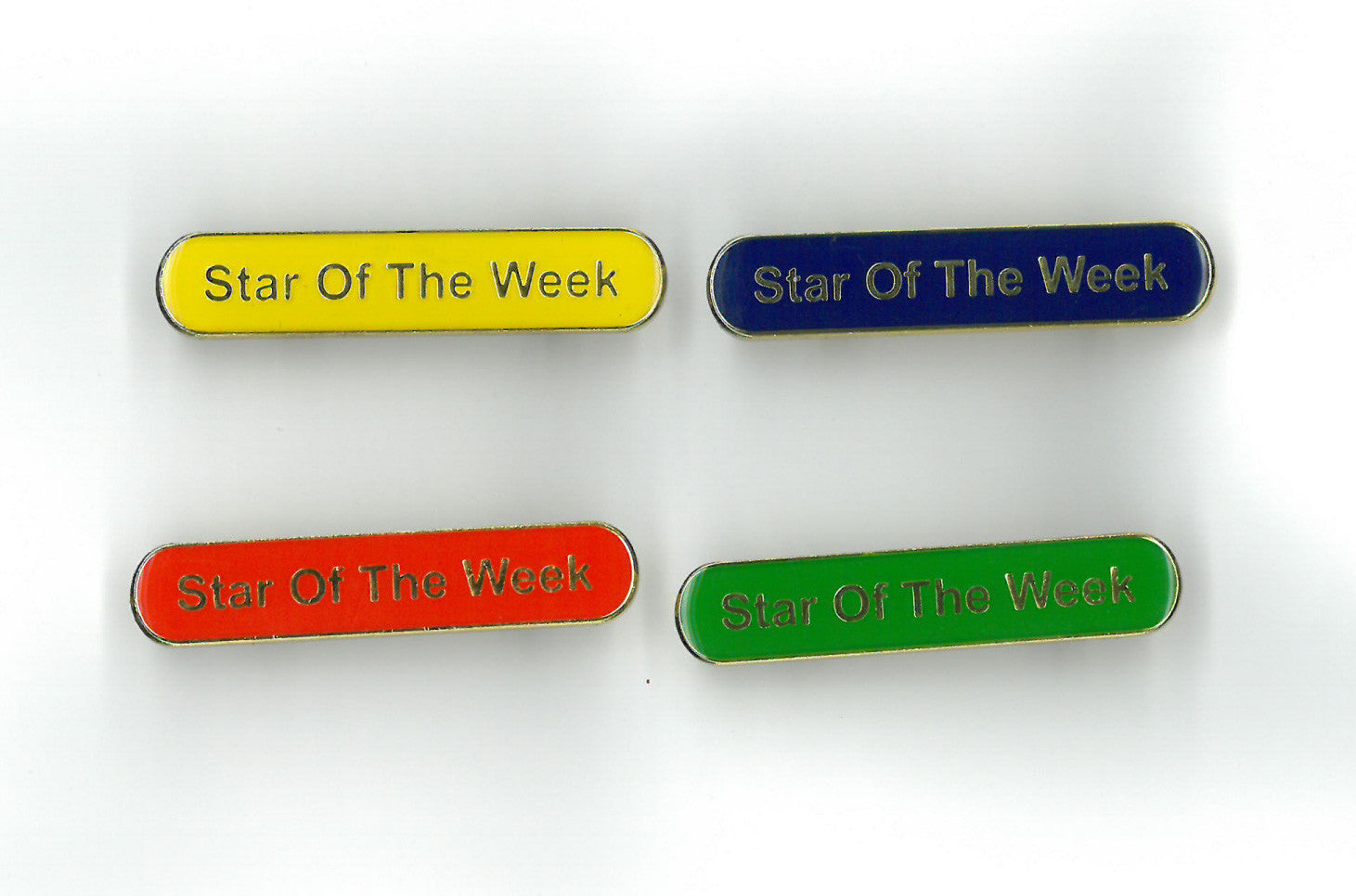 Enamel Bar Pin Badge - Star of the Week