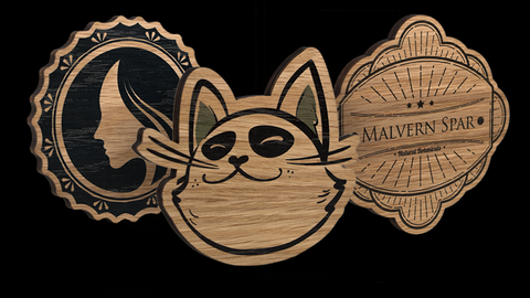 Oak Faced Plywood Coaster